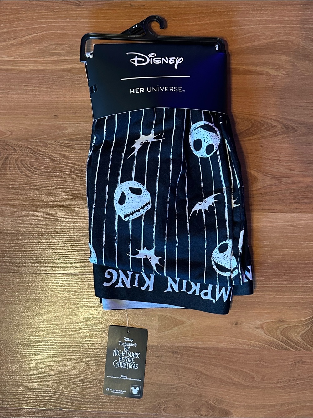 Disney Tim Burton's The Nightmare Before Christmas Flannel PJ bottoms